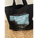 Jackson Browne 70s Late For The Sky Black cotton album cover vintage car tote Photo 3
