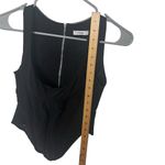 Miaou Campbell Corset Bodysuit Black Women’s Size Small Deadstock Eco Mesh Photo 6