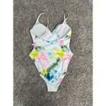 Old Navy NWOT Tie Dye High Cut One Piece Swimsuit Colorful Women’s Size Small Photo 2