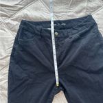 Old Navy  Black High waisted uniform Boot cut pants size 10 Photo 4