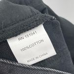 Gianni Bini Jeans Denim Size 27 Stella Raw Hem Gray Black 100% Cotton Crop NWT Photo 14