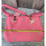 Juicy Couture  | Pink Rhinestone Logo Shoulder Bag w/ Charm & Coin Pouch Photo 8