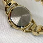 Studio women’s cuff bracelet watch silver gold tone 32mm quartz analog running Photo 5