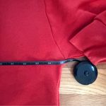 Santa Baby Cropped Sweatshirt Women’s Size Large Red Photo 3