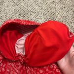 No Boundaries  Red Sleeveless Bustier Bodysuit Photo 2