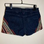 BDG Multi-colored Embroidered Denim Shorts Size 27 Photo 3