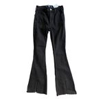 Hollister High Rise Black Soft Stretch Flare Jeans Size 0S Photo 8