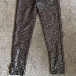 Bar III Womens Metallic Casual Leggings SZ L NWT Photo 2