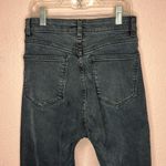 ZARA CROPPED FLARE HIGH-WAIST JEANS- BLACK. SIZE 4 Photo 7