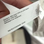 Eileen Fisher  | Silver Metalic Funnel Neck Jacket Petite Medium Photo 14