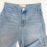 Free People Just Float On Super Flare High Rise Jeans Vintage Blue Light Wash Photo 8