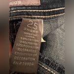 Chico's Chico’s So Slimming Jeans Sz 2.5/Lg/14 Short Dark Wash Flared Leg Stretch ExCond Photo 5