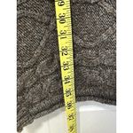 American Eagle Outfitters Woman’s Size M Gray Hooded Tunic Wool Blend Sweater Photo 3