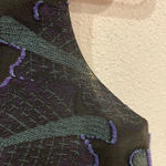 Opening Ceremony  Leaf Print Jacquard Top Size XS VGUC Photo 2