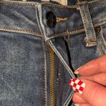 Risen Jeans RDP5537 Distressed High Rise Flare Denim • Medium Wash • Size 5/27 Blue Photo 7