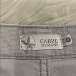 Carve Designs Oahu stretch organic cotton corduroy shorts 10” inseam size 6 Photo 5