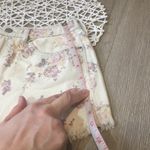 Universal Threads NWOT Ivory White Pink Floral Denim Jean Shorts New Photo 3