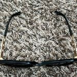 Frame Black Round  Chain Sunglasses Photo 2