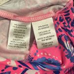 Lilly Pulitzer BOWEN HAVANA PINK TURTLE TIDEPOOL HALTER ENGINEERED TOP XS Photo 6
