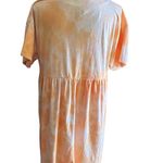 Wild Fable NWT- So cute orange and white oversized dress Photo 7