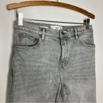 Mango MNG denim mom jeans gray acid wash size 8‎ Photo 1