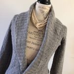 Hollister 🎉HP Grey knit cardigan sweater 🎀cute Photo 3