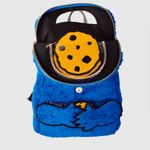 Lounge Fly  Sesame Street Cookie Monster Plush Cosplay Mini Backpack With Coin Bag Photo 2