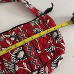 Vera Bradley  Red and White Floral Crossbody Bag EUC Photo 2