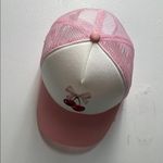 Pink and White Cherry Trucker Hat Photo 1