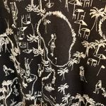 Coral Bay Golf womens golf printed polo shirt black and white large Photo 1