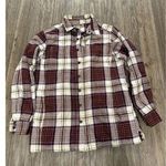 Duluth Trading Shacket Womens S Plaid Flapjack Flannel Shirt Jacket Thermal Line Red Photo 0