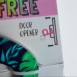 Simply Southern Hands Free Floral Tropical Print Door Opener Key Chain Accessory Photo 2