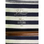 J.Crew NWT Nautical Striped Short Sleeve Long Casual Cotton Top XS Blue White Photo 7
