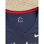 Nike Dri-Fit SMU Mustangs Blue V-Neck Top XL Photo 1