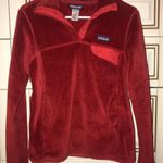 Patagonia Red Fleece Pullover Photo 0