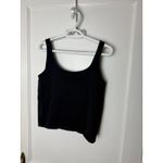Avec Les Filles Black Seamless Supportive Cropped Stretch Knit Tank Top Size XL Photo 1