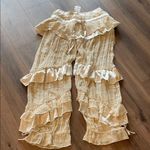 Free People  Belle Ruffle Pants- XS Photo 4