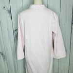 Miss Elaine Quilted Long Sleeve Robe Full Zip Sz S Embroidered Tasseled Vintage Pink Photo 10