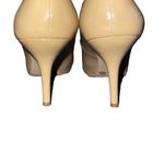 Vince Camuto Nude Peep Toe Pump Patent Women’s Size 8.5B 3.5” Heel Photo 7
