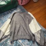 SheIn Patchwork Sweater Photo 2