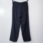 Eileen Fisher Italian Fabric Black High Rise Pants Photo 3