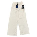 Tuckernuck NEW  Pomander Place Cava Pleated Wide Leg Pants Trousers Cream Small Photo 5