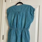 Women's Summer V Neck Short Rompers size small Green Photo 7
