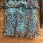 Fashion Bug Vintage Y2K Sz Small Silk Paisley Tank Crop Cardigan Set Coquette Photo 8