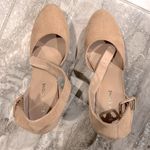 Sun+Stone Estrella Block Heel Platform Pumps, Size 9.5 NEW in Box $69.50 Tan Photo 4