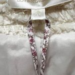 Love Shack Fancy NWT Vermont Tweed Woven Beige Jacket Sz 12 Photo 5