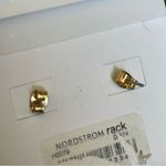 Madewell  Black/Gold color half moon-shaped earrings with tassels Photo 4