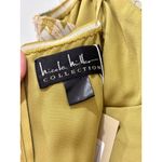 Nicole Miller  Twist Front Printed Strapless Maxi Dress Pale Green Women's Size 4 Photo 2