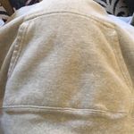 The North Face Gray Hoodie Pink Graphics Pouch Pocket Casual Outerwear Stretch S Photo 4