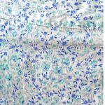 American Eagle  OUTFITTERS Short Blue Calico Cotton Mini Skirt ~ Women's Size 8 Photo 2